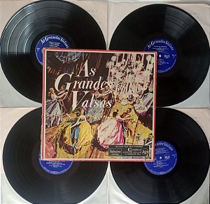 Disco de Vinil Box - as Grandes Valsas Interprete Orquestra [usado]