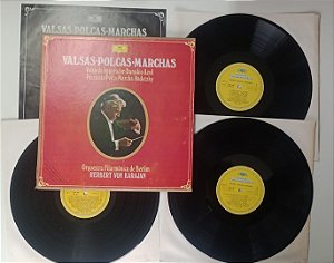 Disco de Vinil Box - Valsas Polcas Marchas Interprete Orquestra (1980) [usado]