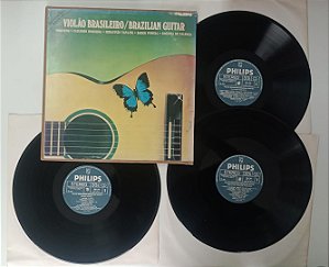 Disco de Vinil Box Violão Brasileiro Interprete Toquinho, Baden Powell Etc. (1980) [usado]