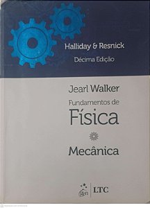 Livro Fundamentos de Física: Mecânica Autor Halliday & Resnick (2016) [usado]