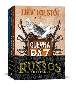 Livro Grandes Clássicos Russos Adaptados 3 Livros Autor Tolstói e Dostoiévski [novo]
