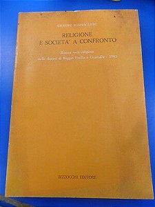Livro Religione e Societa a Confronto Autor Scavaglieri, Giuseppe (1981) [usado]