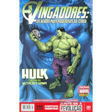 Gibi Vingadores: os Heróis Mais Poderosos da Terra Nº 07 Autor Hulk contra as Mutações Gama! (2015) [usado]