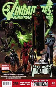 Gibi Vingadores: os Heróis Mais Poderosos da Terra Nº 12 Autor a Nova Formação dos Fabulosos Vingadores (2016) [usado]