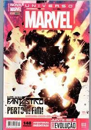 Gibi Universo Marvel Nº 33 - Totalmente Nova Marvel Autor Quarteto Fantastico Perto do Fim (2016) [novo]
