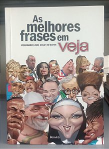 Livro Melhores Frases em Veja, as Autor Barros, Julio Cesar de (2012) [seminovo]