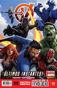 Gibi os Vingadores Nº 34 - Totalmente Nova Marvel Autor Últimos Instantes! (2016) [usado]