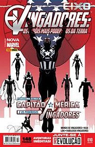 Gibi Vingadores: os Heróis Mais Poderosos da Terra Nº 10 Autor a Sensacional Estria de Capitão América e os Poderosos Vingadores (2016) [novo]