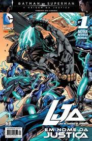 Gibi Lja - Liga da Justiça Nº 01 - Capa Batman Autor em Nome da Justiça (2016) [usado]