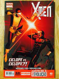 Gibi X-men Nº 02 - Nova Marvel Autor Ciclope Vs Ciclope?! (2013) [usado]