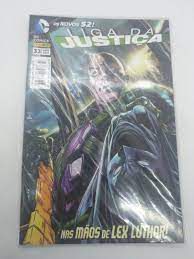 Gibi Liga da Justiça Nº 33 - Novos 52 Autor nas Mãos de Lex Luthor! (2015) [usado]
