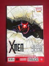 Gibi X-men Nº 21 - Totalmente Nova Marvel Autor Ataques Mentais! (2015) [usado]