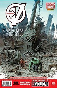 Gibi os Vingadores Nº 33 - Totalmente Nova Marvel Autor Se Ainda Houver um Futuro... (2016) [usado]