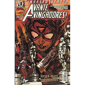 Gibi Avante, Vingadores! Nº 32 Autor Xeque-mate na Iniciativa - Invasão Secreta (2009) [novo]