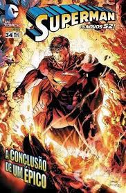 Gibi Superman Nº 34 - Novos 52 Autor a Conclusão de um Épico (2015) [usado]