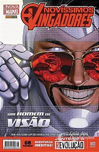 Gibi Novíssimos Vingadores Nº 03 - Totalmente Nova Marvel Autor um Homem de Visão (2016) [seminovo]