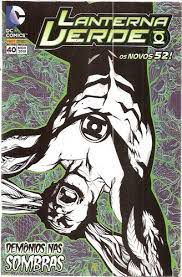 Gibi Lanterna Verde Nº 40 - Novos 52 Autor Demônios nas Sombras (2015) [usado]