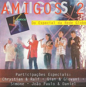 Cd Amigos 2 - ao Vivo Interprete Amigos 2 - ao Vivo (1997) [usado]