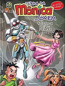 Gibi Turma da Monica Jovem Nº 07 Autor o Brilho de um Pulsar! Parte 2 (2009) [usado]