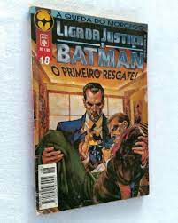 Gibi Liga da Justiça e Batman Nº 18 - Formatinho Autor o Primeiro Resgate! - a Queda do Morcego (1996) [usado]