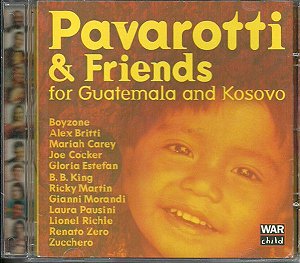 Cd Pavarotti & Friends - Pavarotti & Friends (for Guatemala And Kosovo) Interprete Pavarotti & Friends ‎ (1999) [usado]