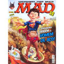 Gibi Mad Nº 59 Autor a Verdadeira Origem do Homem de Aço! (2013) [usado]