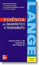 Livro Essência do Diagnóstico e Tratamento Autor Tierney, Lawrence M. (2002) [usado]