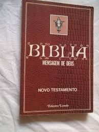 Livro Biblia Mensagem de Deus - Novo Testamento Autor Loyola (1980) [usado]