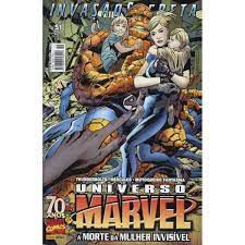 Gibi Universo Marvel Nº 51 Autor a Morte da Mulher Invisível (2009) [novo]