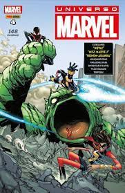 Gibi Universo Marvel Nº 04 Autor Estrelando: Nova, Miss Marvel, Homem-aranha (2017) [usado]