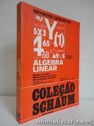 Livro Álgebra Linear Autor Lipschutz, Seymour (1974) [usado]