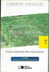 Livro Direito Penal Parte Geral - Sinopses Juridicas 7 Autor Gonçalves, Victor Eduardo Rios (2007) [usado]