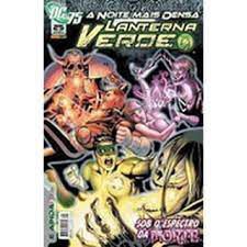Gibi Lanterna Verde Nº 25 - a Noite Mais Densa Autor sob o Espectro da Morte (2010) [usado]