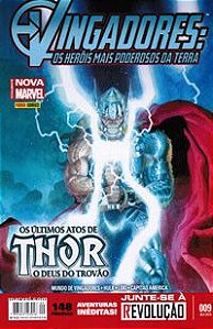 Gibi Vingadores: os Heróis Mais Poderosos da Terra Nº 09 Autor os Últimos Atos de Thor o Deus do Trovão (2015) [usado]
