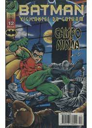 Gibi Batman Vigilantes de Gotham Nº 12 - Formatinho Autor Campo Ninja (1997) [usado]