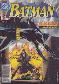 Gibi Batman Nº 02 - Formatinho Autor Duas-caras - Ataque Dois (1996) [usado]