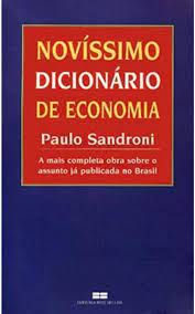 Livro Novíssimo Dicionário de Economia Autor Sandroni, Paulo (2003) [usado]