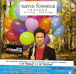 Cd David Fonseca ‎- Seasons Rising:falling Interprete David Fonseca (2012) [usado]