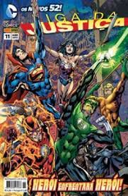 Gibi Liga da Justiça Nº 11 - Novos 52 Autor Herói Enfrentará Herói (2013) [usado]