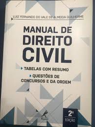 Livro Manual de Direito Processual Civil : Tabelas com Resumo / Questões de Concursos e da Ordem Autor Guilherme , Luiz Fernando do Vale de Almeida (2019) [usado]