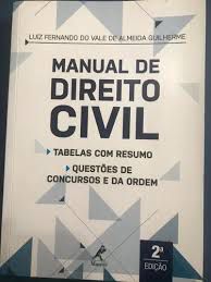Livro Manual de Direito Processual Civil: Tabelas com Resumo, Questões de Concursos e da Ordem Autor Guirlherme, Luiz Fernando do Vale de Almeida (2019) [usado]