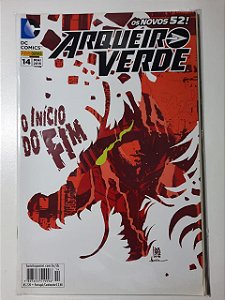 Gibi Arqueiro Verde Nº 14 - Novos 52 Autor o Início do Fim (2015) [usado]