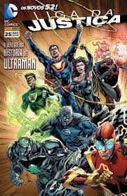 Gibi Liga da Justiça Nº 25 - Novos 52 Autor a Verdadeira História de Ultraman (2014) [usado]