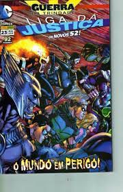 Gibi Liga da Justiça Nº 23 - Novos 52 Autor o Mundo em Perigo! (2014) [usado]