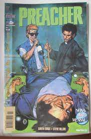 Gibi Preacher Nº 2 de 3 - Cidade Nua Autor Carth Ennis e Steve Dillon (1998) [usado]