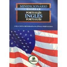 Livro Minidicionário Escolar - Português/inglês - Inglês/português Autor Scottini, Alfredo (2009) [usado]
