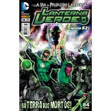 Gibi Lanterna Verde Nº 18 - Novos 52 Autor na Terra dos Mortos! - a Ira do Primeiro Lanterna (2013) [usado]