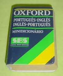Livro Oxford Português- Inglês Inglês-português Midicionário Autor Desconhecido (1996) [usado]