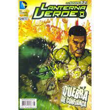 Gibi Lanterna Verde Nº 28 - Novos 52 Autor Quebra de Confiança (2014) [usado]
