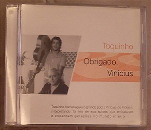 Cd Toquinho - Obrigado, Vinicius Interprete Toquinho (2013) [usado]
